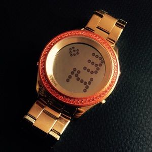 Betsey Johnson Gold Wristwatch